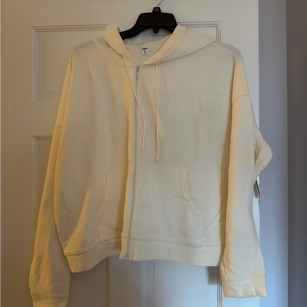 Old Navy Cream Hoodie
